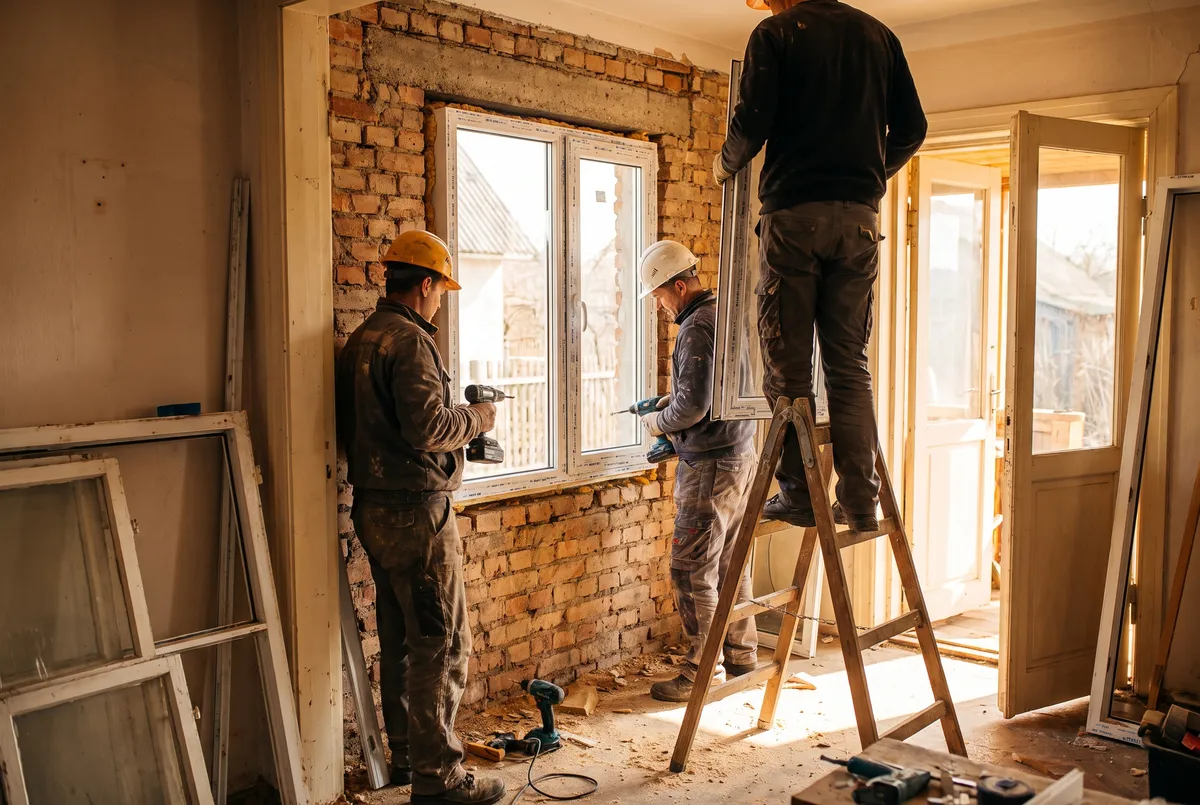 Les débuts de wendows — premier chantier de rénovation