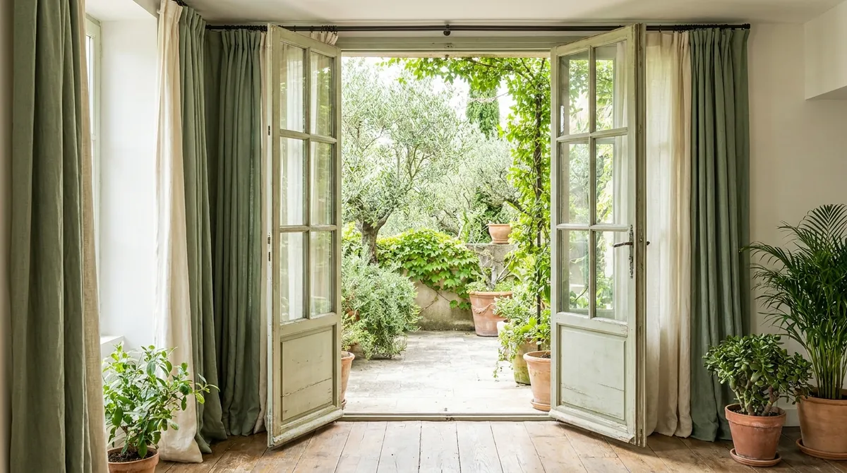 Porte-fenêtre : votre accès vitré au jardin, en toute simplicité